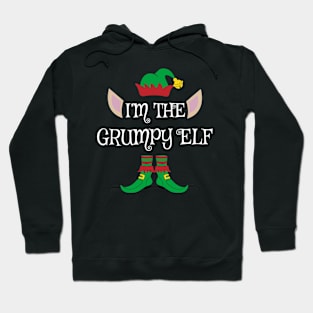 I'm The Grumpy Christmas XMas Elf Hoodie